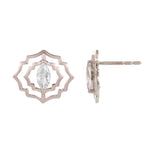 Sacred Symbols Geometric Halo Studs