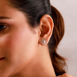 Sacred Symbols Geometric Halo Studs