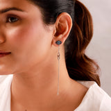 Sacred Symbols Dual Eye Chain Danglers