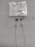 Sacred Symbols Dual Eye Chain Danglers