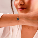 Sacred Symbols Blue Eye Bracelet