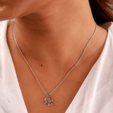 Sacred Symbols Tree Circle Pendant