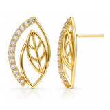 Leafy Affair Folira Grace Stud Earrings