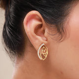 Leafy Affair Folira Grace Stud Earrings