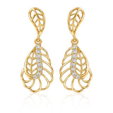 Leafy Affair Virelle Flow Dangle Earrings
