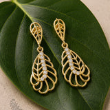 Leafy Affair Virelle Flow Dangle Earrings