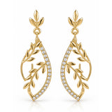 Leafy Affair Florielle Gleam Dangle Earrings