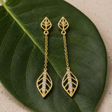 Leafy Affair Sylora Drop Dangle Earrings