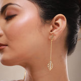 Leafy Affair Sylora Drop Dangle Earrings