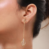 Leafy Affair Sylora Drop Dangle Earrings