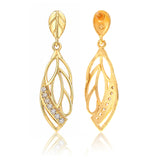 Leafy Affair Verdora Twist Dangle Earrings
