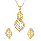 Leafy Affair Tarusa Pendant Set