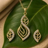 Leafy Affair Tarusa Pendant Set