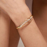 Leafy Affair Selene Leaf Cuff Bracelet