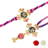 Bhaiya Bhabhi Lumba Rakhi Set