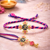 Bhaiya Bhabhi Lumba Rakhi Set