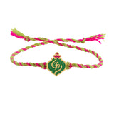 Om Raksha Bhaiya Bhabhi Rakhi Set