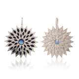 Fractals In Nature Quantum Bloom Earrings