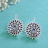 Fractals In Nature Quantum Bloom Earrings
