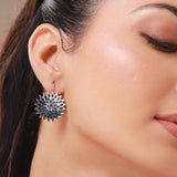 Fractals In Nature Quantum Bloom Earrings