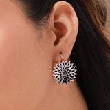 Fractals In Nature Quantum Bloom Earrings