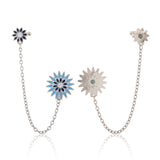 Fractals In Nature Bloom Itera Cuff Earrings