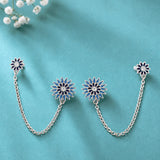 Fractals In Nature Bloom Itera Cuff Earrings