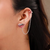 Fractals In Nature  Fracta Recura Ear Cuff