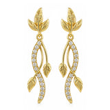 Leafy Affair Nivelle Dangle Earrings