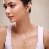 Leafy Affair Florielle Gleam Pendant Set