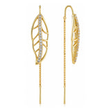 Leafy Affair Livora Form Sui Dhaga Earrings