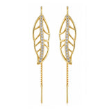 Leafy Affair Livora Form Sui Dhaga Earrings