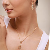Leafy Affair Virelle Flow Pendant Set