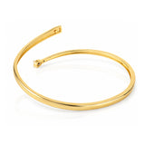 Trendy Golden Solitaire Cuff Armlet