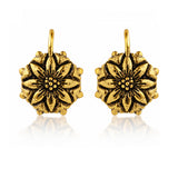 Kusum Gold Bloom Bugadi Earrings