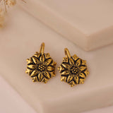 Kusum Gold Bloom Bugadi Earrings