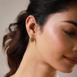 Kusum Gold Bloom Bugadi Earrings