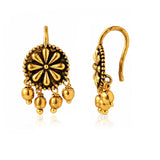Pushpika Antique Bloom Bugadi Earrings