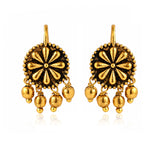Pushpika Antique Bloom Bugadi Earrings