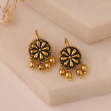 Pushpika Antique Bloom Bugadi Earrings