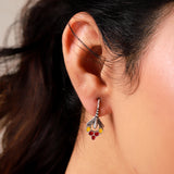 Rangriti Petal Spark Bugadi Earrings