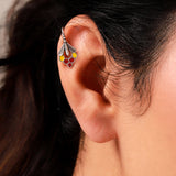 Rangriti Petal Spark Bugadi Earrings