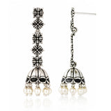 Chandtara Tribal Drop Jhumka Earrings