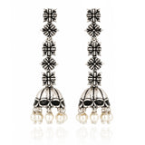 Chandtara Tribal Drop Jhumka Earrings