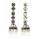 Chandtara Tribal Drop Jhumka Earrings