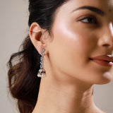Chandtara Tribal Drop Jhumka Earrings