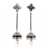 Neelambara Pearl Drop Earrings