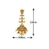 Pillars Of Time Shree Shilp dangle earring
