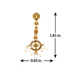Pillars Of Time Sampradaya dangle earring