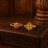 Pillars Of Time Shilp Ring set